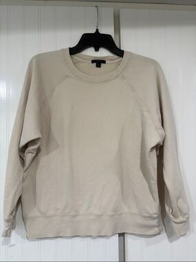J.Crew Classic Women’s  Crewneck Sweatshirt - Beige